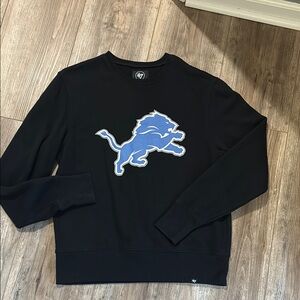 Women’s 47 Black Detroit lions Sweatshirt